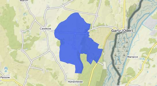 Bodenrichtwertkarte Hohenselchow Gross Pinnow